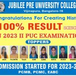 Victory For Jubilee PU College